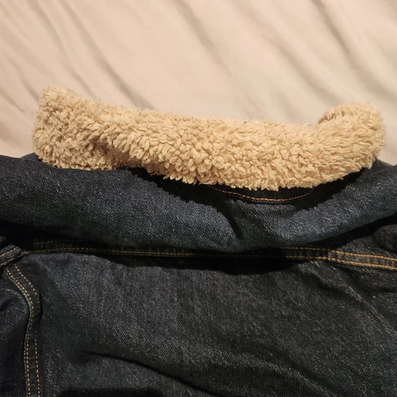 Men's XXL Wrangler Sherpa Denim Jean Jacket - Picture 10 of 10